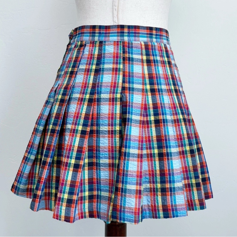 Urban Outfitters Multicolor Plaid Skater Skirt